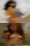 Female looking with foot fetish