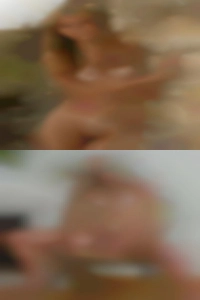 Towing on nude woman.